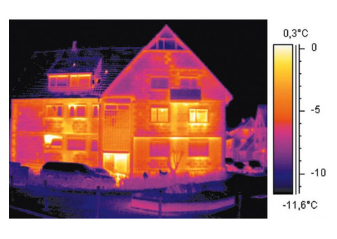 Тепловизионное обследование, услуги тепловизора