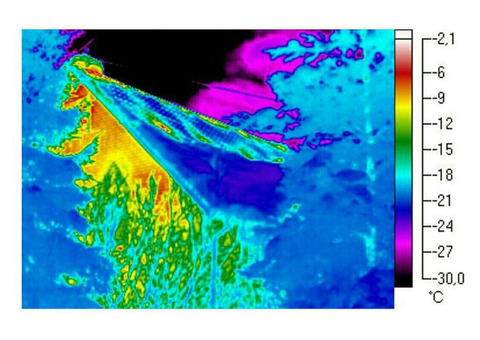 Тепловизионное обследование помещений и построек.