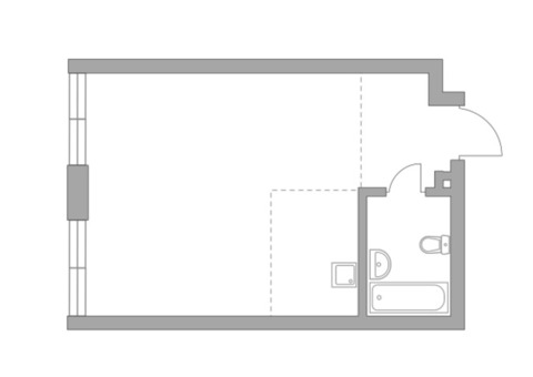 Продается 1-к. квартира, 35,4 кв.м. в ЖК 'HighWay'