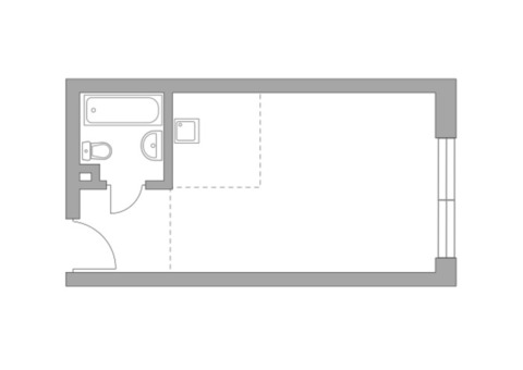 Продается 1-к. квартира, 26,3 кв.м. в ЖК 'HighWay'