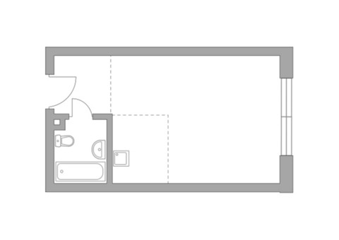 Продается 1-к. квартира, 29,5 кв.м. в ЖК 'HighWay'