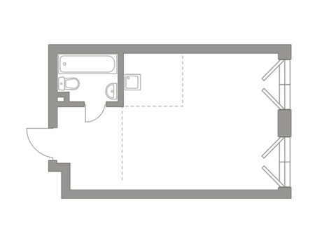 Продается 1-к. квартира, 35,1 кв.м. в ЖК 'HighWay'