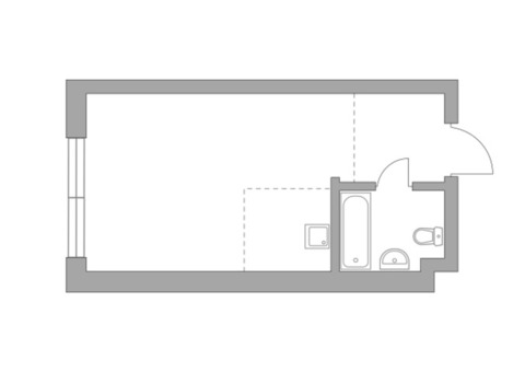 Продается 1-к. квартира, 27,2 кв.м. в ЖК 'HighWay'