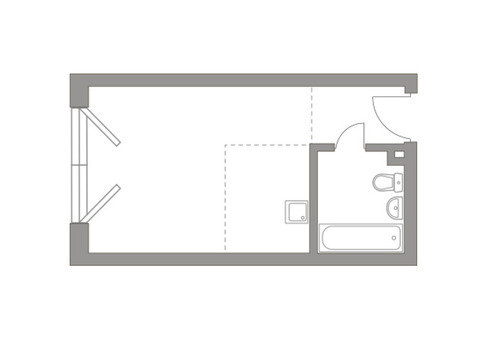 Продается 1-к. квартира, 29,2 кв.м. в ЖК 'HighWay'