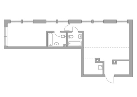 Продается 2-к. квартира, 57,3 кв.м. в ЖК 'HighWay'