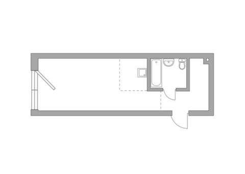 Продается 1-к. квартира, 28,7 кв.м. в ЖК 'HighWay'