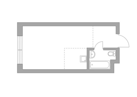 Продается 1-к. квартира, 24,6 кв.м. в ЖК 'HighWay'