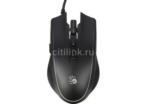 Характеристики мышь A4TECH Bloody Q81 Curve, игровая, оптическая, проводная, USB, черный