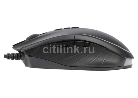 Характеристики мышь A4TECH Bloody Q81 Curve, игровая, оптическая, проводная, USB, черный