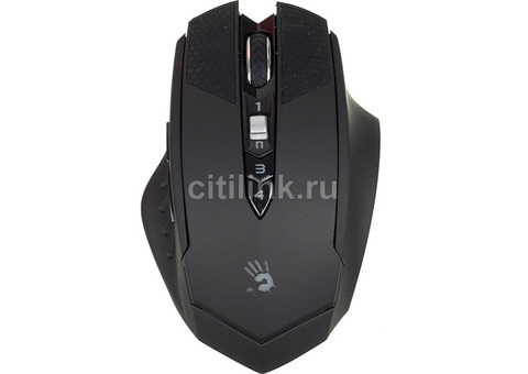 Характеристики мышь A4TECH Bloody Warrior RT7/RT70, игровая, оптическая, беспроводная, USB, черный