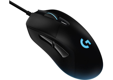 Характеристики мышь Logitech G403 HERO, игровая, оптическая, проводная, USB, черный [910-005632]