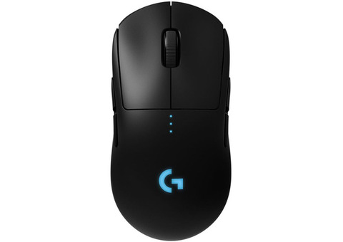 Характеристики мышь Logitech G PRO Wireless, игровая, оптическая, беспроводная, USB, черный [910-005272]