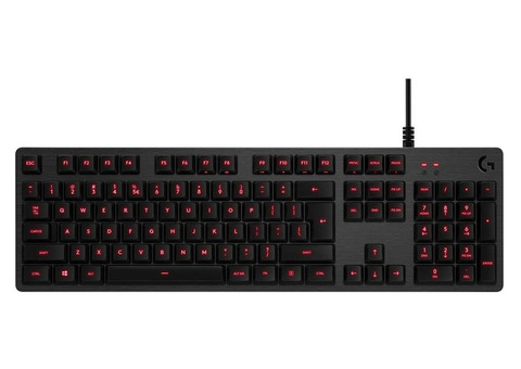 Характеристики клавиатура Logitech G413 Carbon, USB, черный [920-008309]