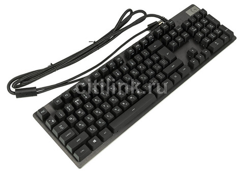 Характеристики клавиатура Logitech G413 Carbon, USB, черный [920-008309]