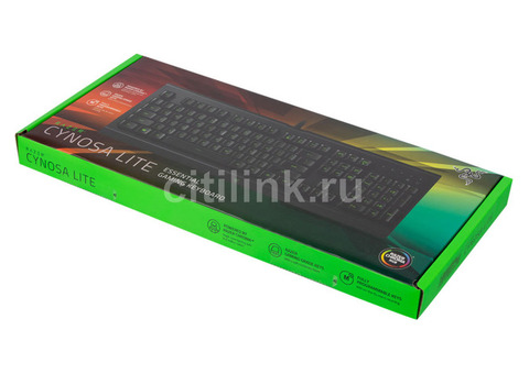 Характеристики клавиатура Razer Cynosa Lite, USB, черный [rz03-02741500-r3r1]