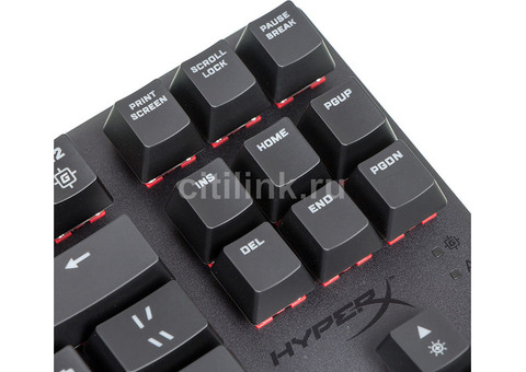 Характеристики клавиатура HYPERX Alloy Origins Core Tenkeyless, USB, черный [hx-kb7rdx-ru]