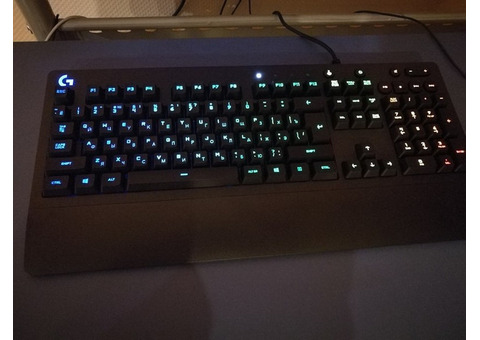 Характеристики клавиатура Logitech G213 Prodigy RGB, USB, c подставкой для запястий, черный [920-008092]