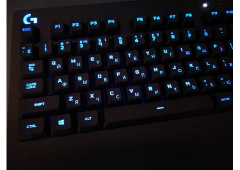 Характеристики клавиатура Logitech G213 Prodigy RGB, USB, c подставкой для запястий, черный [920-008092]