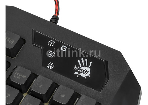 Характеристики клавиатура A4TECH Bloody B130, USB, черный