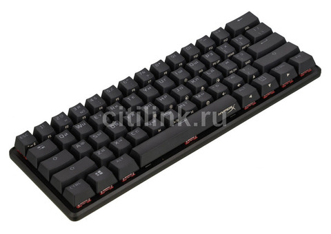 Характеристики клавиатура HYPERX Alloy Origins 60, USB, черный [hkbo1s-rb-ru/g]