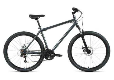 Характеристики велосипед ALTAIR MTB HT 27,5 2.0 disc (2021), горный (взрослый), рама: 17', колеса: 27.5', серый/черный, 16.5кг [rbkt1m17g005]