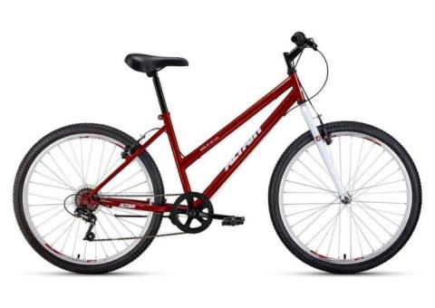 Характеристики велосипед ALTAIR MTB HT 26 low (2021), горный (взрослый), рама: 15', колеса: 26', красный/белый, 14.6кг [rbkt1m166004]