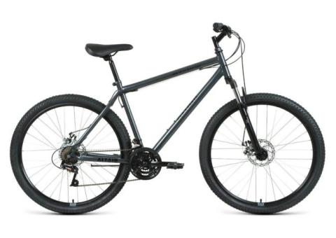 Характеристики велосипед ALTAIR Mtb Ht 27,5 2.0 Disc (2020-2021), горный (взрослый), рама: 19', колеса: 27.5', темно-серый/черный, 16.67кг [rbkt1m17g007]