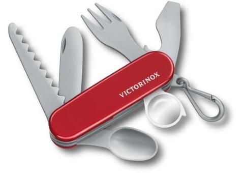 Характеристики брелок Victorinox Pocket Knife Toy, пластик, длина 113мм, ширина 29мм, дополнительно: нож, красный/серый [9.6092.1]