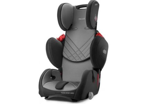 Характеристики автокресло детское RECARO Young Sport Hero Xenon Blue, 1/2/3, синий/голубой [88014190050]