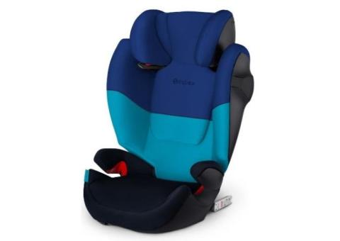 Характеристики автокресло детское CYBEX Solution M-Fix Blue Moon, 2/3, синий [519001117]