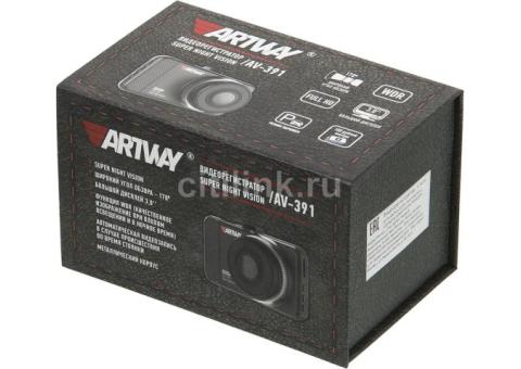 Характеристики видеорегистратор Artway AV-391, черный