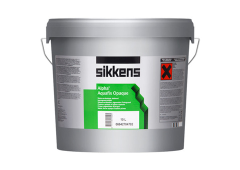 Sikkens Alpha Aquafix Opaque / Сиккенс Альфа Аквафикс Опак Краска грунтовочная акриловая матовая