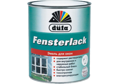 Dufa Fensterlack / Дюфа Фенстерлак Эмаль для окон и дверей тиксотропная