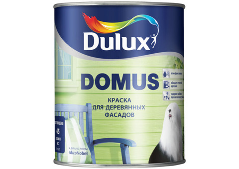 Dulux Domus / Дюлакс Домус Краска для деревянных фасадов масляно-алкидная полуглянцевая