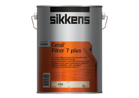 Sikkens Cetol Filter 7 PLUS / Сиккенс Сетол Фильтр 7 ПЛЮС Пропитка декоративная для защиты древесины полуматовая