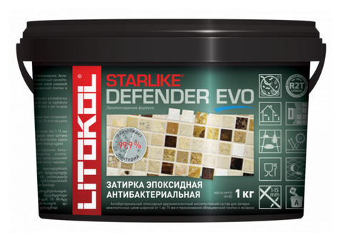 Litokol Starlike Defender Evo / Литокол Старлайк Дефендр Эво Затирка эпоксидная