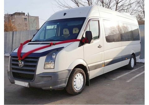 Заказ туристического микроавтобуса VW Crafter (18 мест)