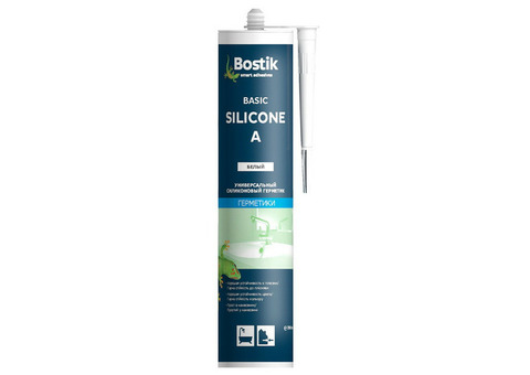 Герметик силиконовый Bostik Silicone A белый 280 мл