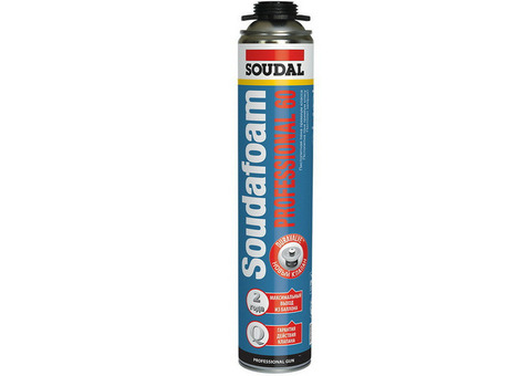 Пена монтажная Soudal Soudafoam Professional 60 пистолетная зимняя 750 мл