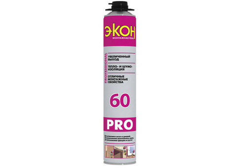 Пена монтажная Henkel Экон 60 Pro 750 мл