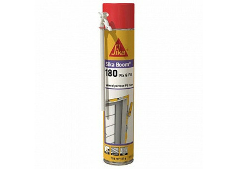 Пена монтажная бытовая летняя 750 мл Sika Boom-180 Fix&Fill