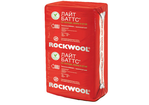 Базальтовая вата Rockwool Лайт Баттс 1000х600х100 мм 5 плит в упаковке