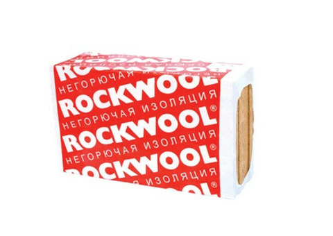 Базальтовая вата Rockwool Фасад Баттс Д 1000х600х100 мм 3 штуки в упаковке