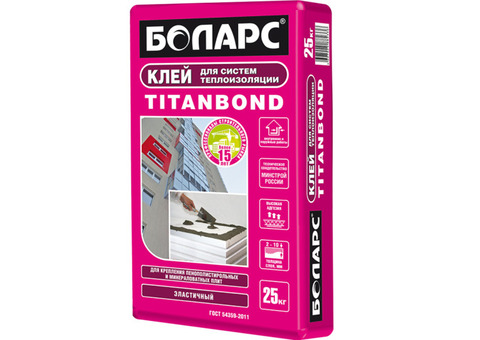 Клей для теплоизоляции Боларс Titanbond 25 кг