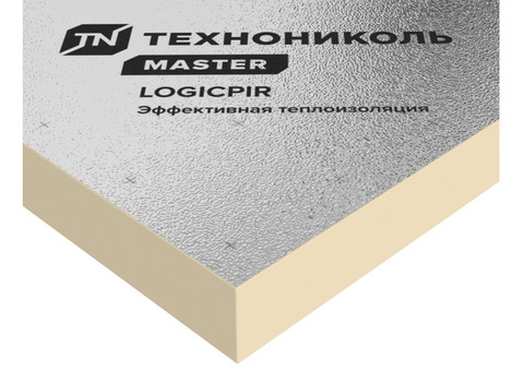 Теплоизоляция Технониколь Logicpir Балкон Ф/Ф L 1190х590х40 мм