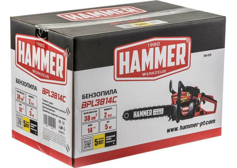 Бензопила Hammer Flex BPL3814C