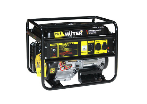 Бензиновый генератор Huter DY8000LX 6.5кВт