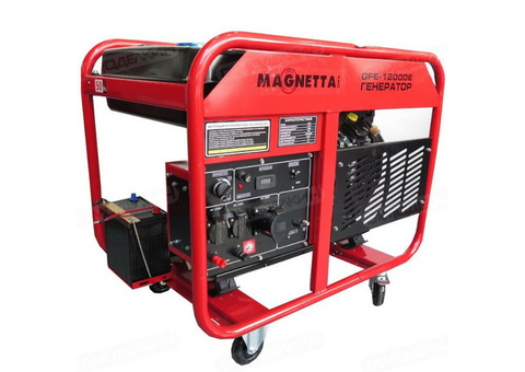 Электрогенератор бензиновый Magnetta GFE12000E