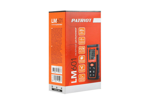 Дальномер лазерный Patriot LM 601 120201040