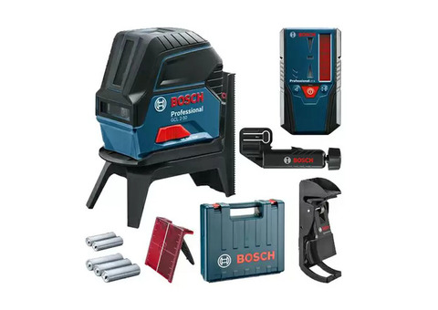 Нивелир лазерный комбинированный Bosch 0601066F01 GCL 2-50 C крепление RM1 BM3 LR в кейсе